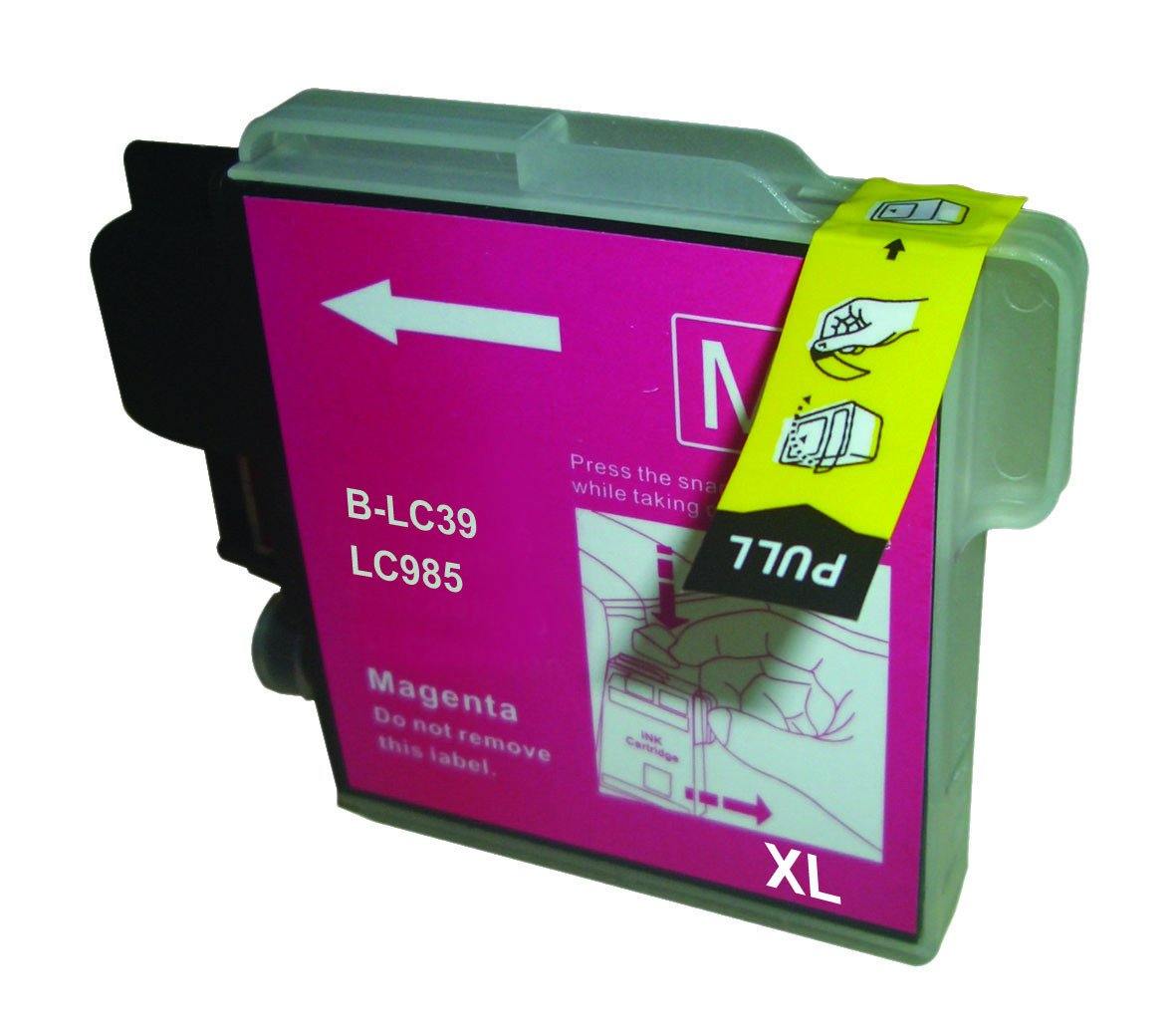 SecondLife - Brother LC 985 Magenta - 19,5ml. - Printervoordeel