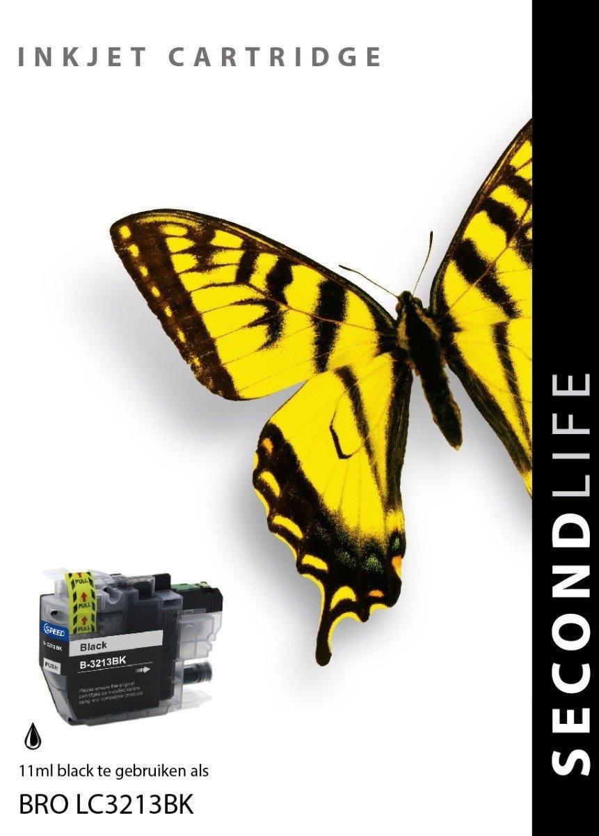 SecondLife - Brother LC 3211 / 3213 XL Black - 11ml. - Printervoordeel