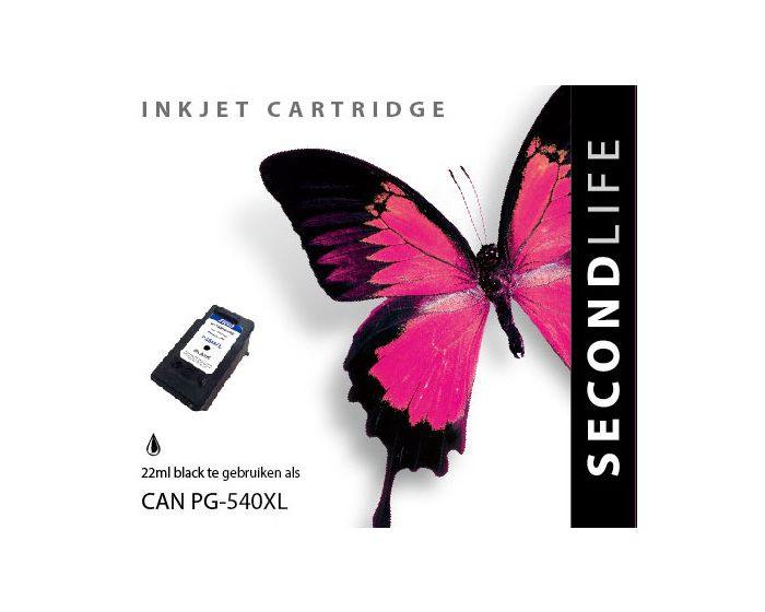 SecondLife - Canon PG 540 XL Black - 22ml. - Printervoordeel
