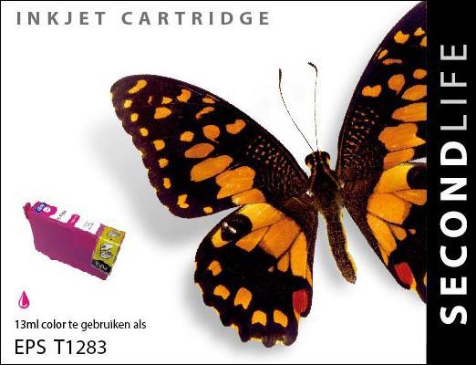SecondLife - Epson 1283 Magenta - 13ml. - Printervoordeel