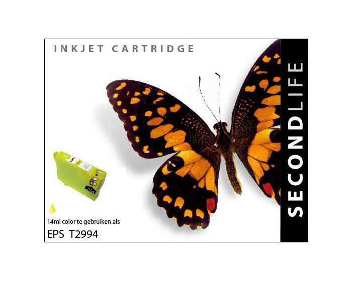 SecondLife - Epson 29 XL Yellow (T 2994) - 14ml. - Printervoordeel