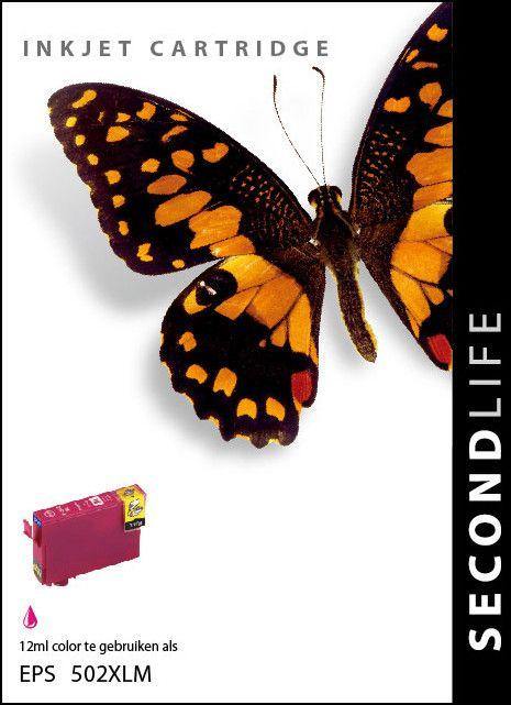 SecondLife - Epson 502 XL Magenta - 12ml. - Printervoordeel