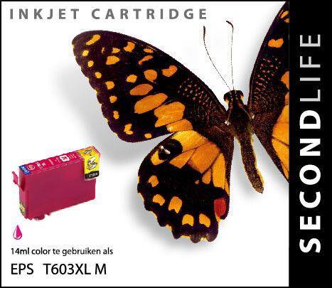 SecondLife - Epson 603 XL Magenta - 14ml. - Printervoordeel