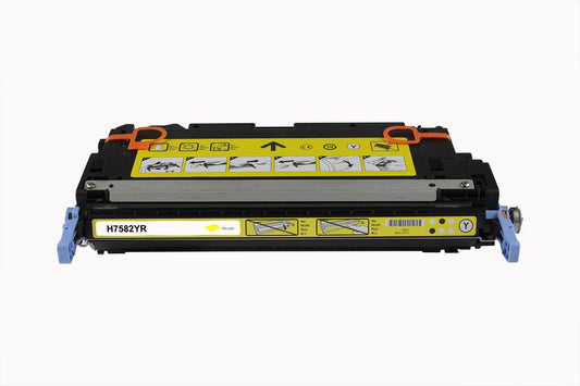 SecondLife - HP toner Q 7582A Yellow - Printervoordeel