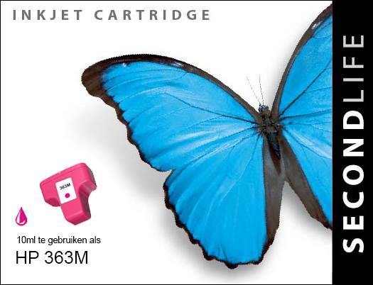 SecondLife - HP 363 XL Magenta - 10ml. - Printervoordeel
