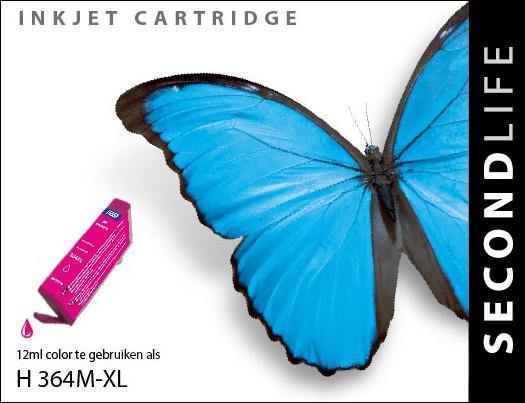 SecondLife - HP 364 XL Magenta - 12ml. - Printervoordeel