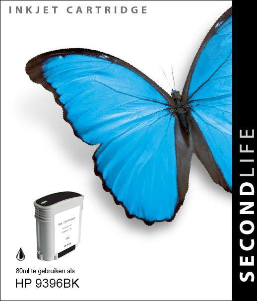 SecondLife - HP 88 Black - 80ml. - Printervoordeel