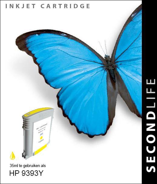 SecondLife - HP 88 Yellow - 35ml. - Printervoordeel