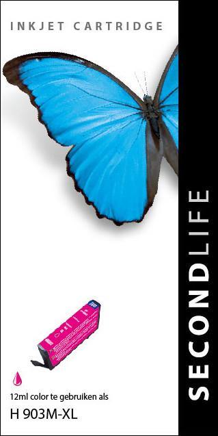 SecondLife - HP 903 XL Magenta - 12ml. - Printervoordeel