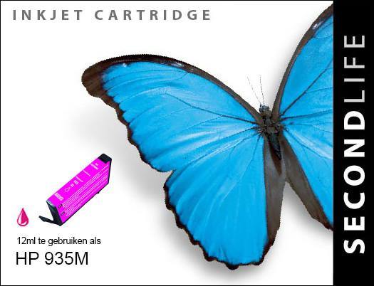 SecondLife - HP 935 XL Magenta - 12ml. - Printervoordeel