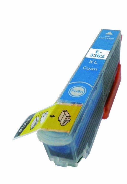 SecondLife - Epson 33 XL Cyan (T 3362) - 12ml. - Printervoordeel