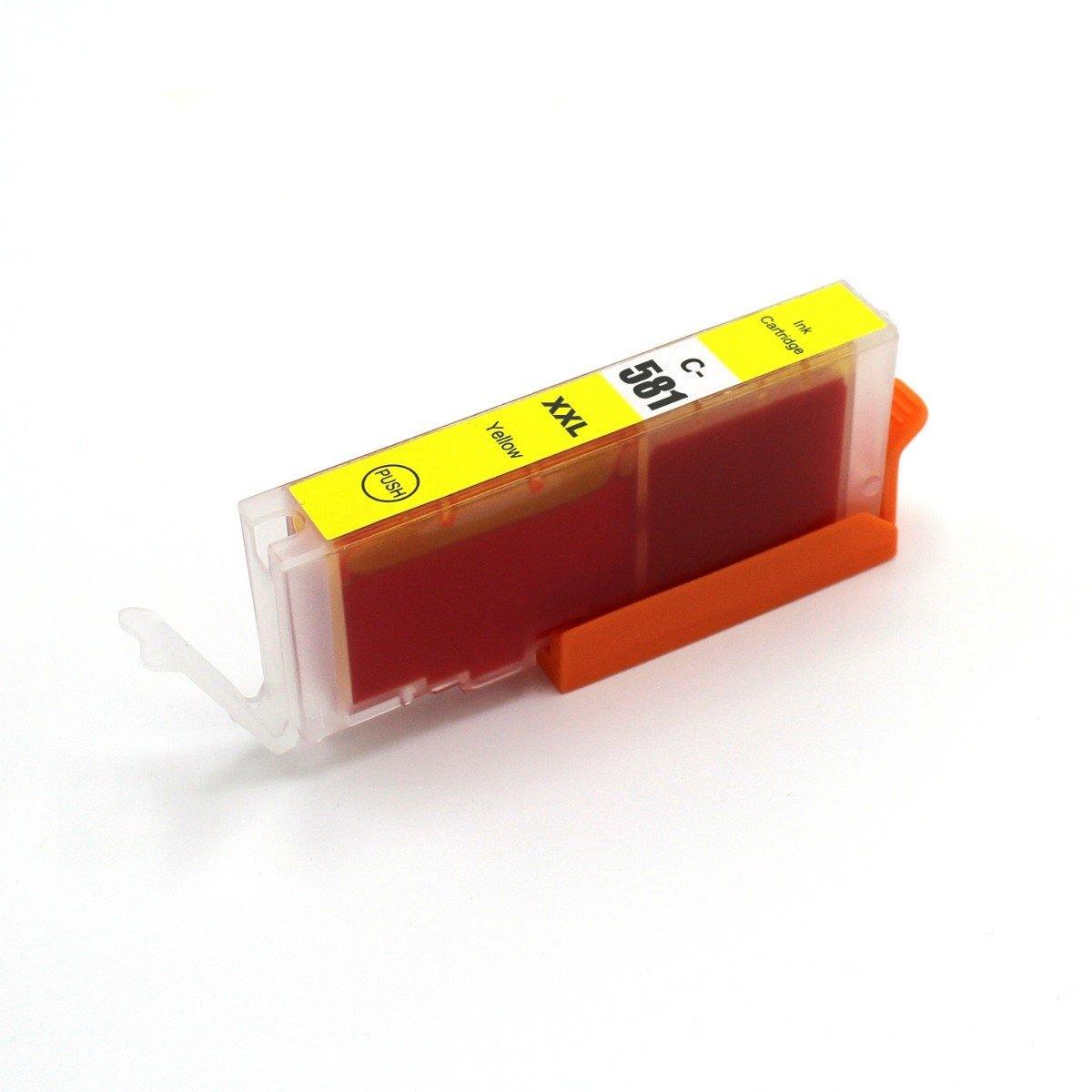 SecondLife - Canon CLI 581 XL Yellow - 11ml. - Printervoordeel