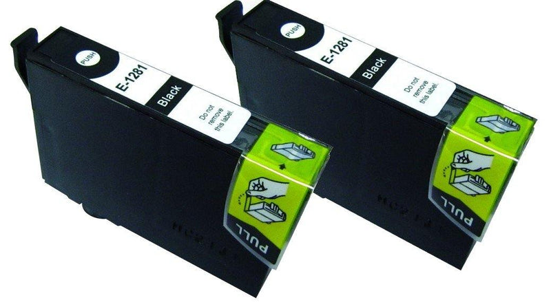 SecondLife - Duopack Epson T 1281 Black - Printervoordeel