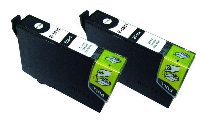 SecondLife - Duopack Epson 18 XL Black (T 1811) - Printervoordeel
