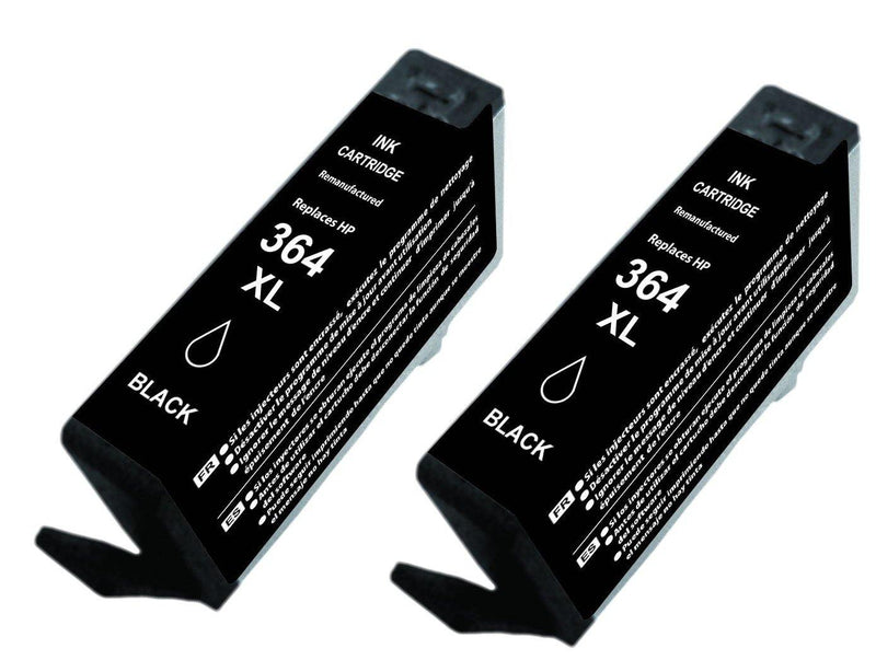 SecondLife - Duopack HP 364 Black - Printervoordeel