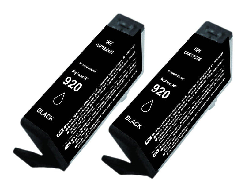 SecondLife - Duopack HP 920 Black - Printervoordeel