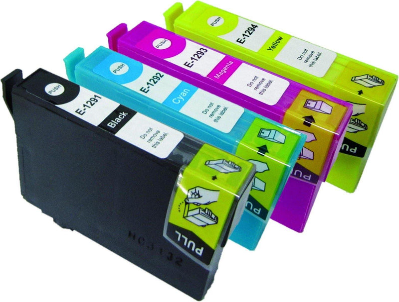 SecondLife - Multipack Epson 1291  1292  1293 en 1294 - Printervoordeel