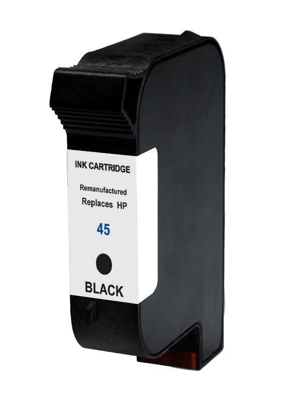 SecondLife - HP 45 XL Black - 40ml. - Printervoordeel