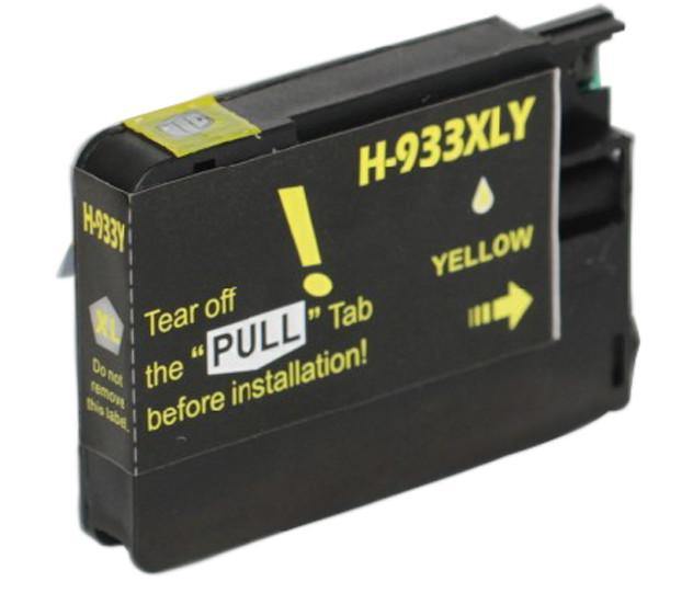 SecondLife - HP 933 XL Yellow - 14ml. - Printervoordeel