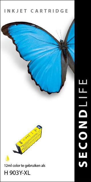 SecondLife - HP 903 XL Yellow - 12ml. - Printervoordeel